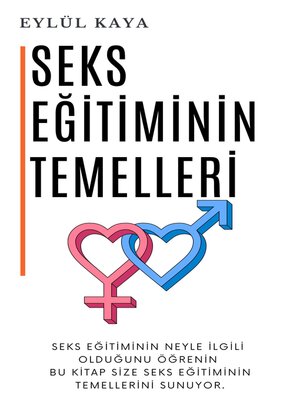 cover image of Seks Eğitiminin Temelleri